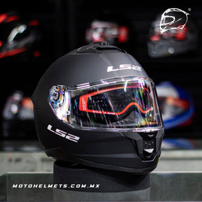 Casco Integral Ls2 Stream ll Negro Mate FF808