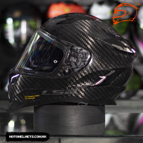 Casco  Integral LS2 Challenger CT2 Solid Carbon FF327