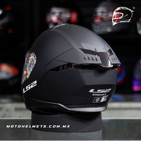 Casco Integral Ls2 Stream ll Negro Mate FF808