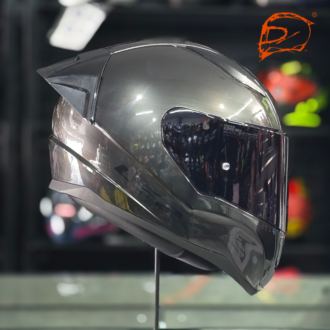 CASCO INTEGRAL LS2 RAPID II JEANS TITANIUM