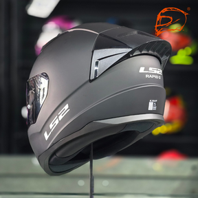 Casco Integral LS2 Rapid II Solid Negro Mate