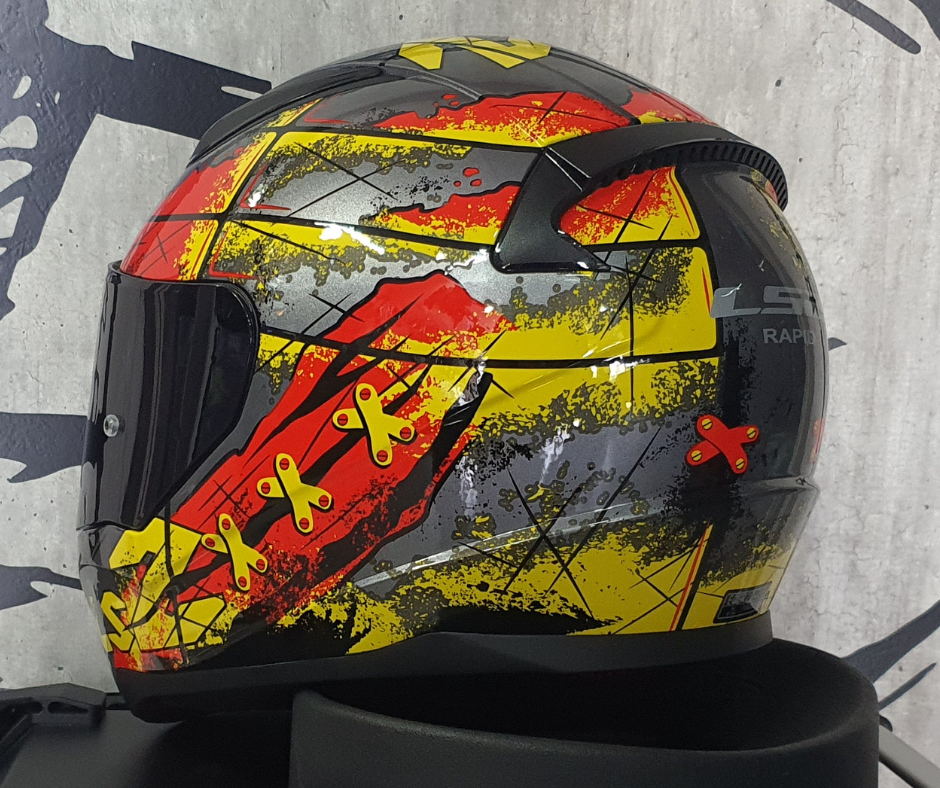 Casco LS2 Rapid Marble FF353