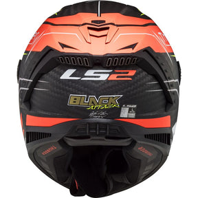 Casco Integral LS2 Thunder Attack Rojo Amarillo FF805