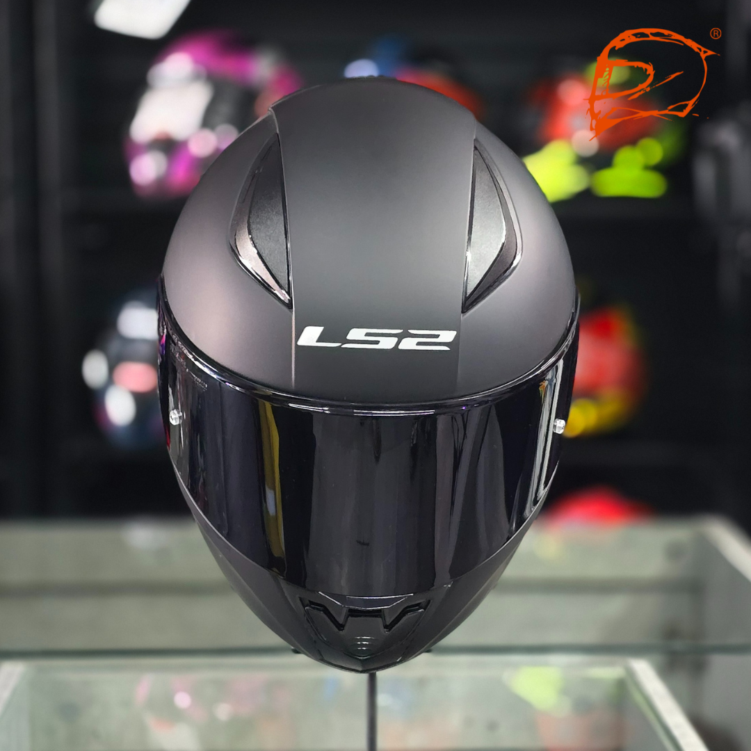 Casco Integral LS2 Rapid II Solid Negro Mate