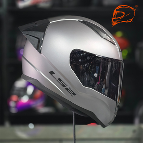 Casco Integral LS2 Rapid 2 Solid Titanium Mate