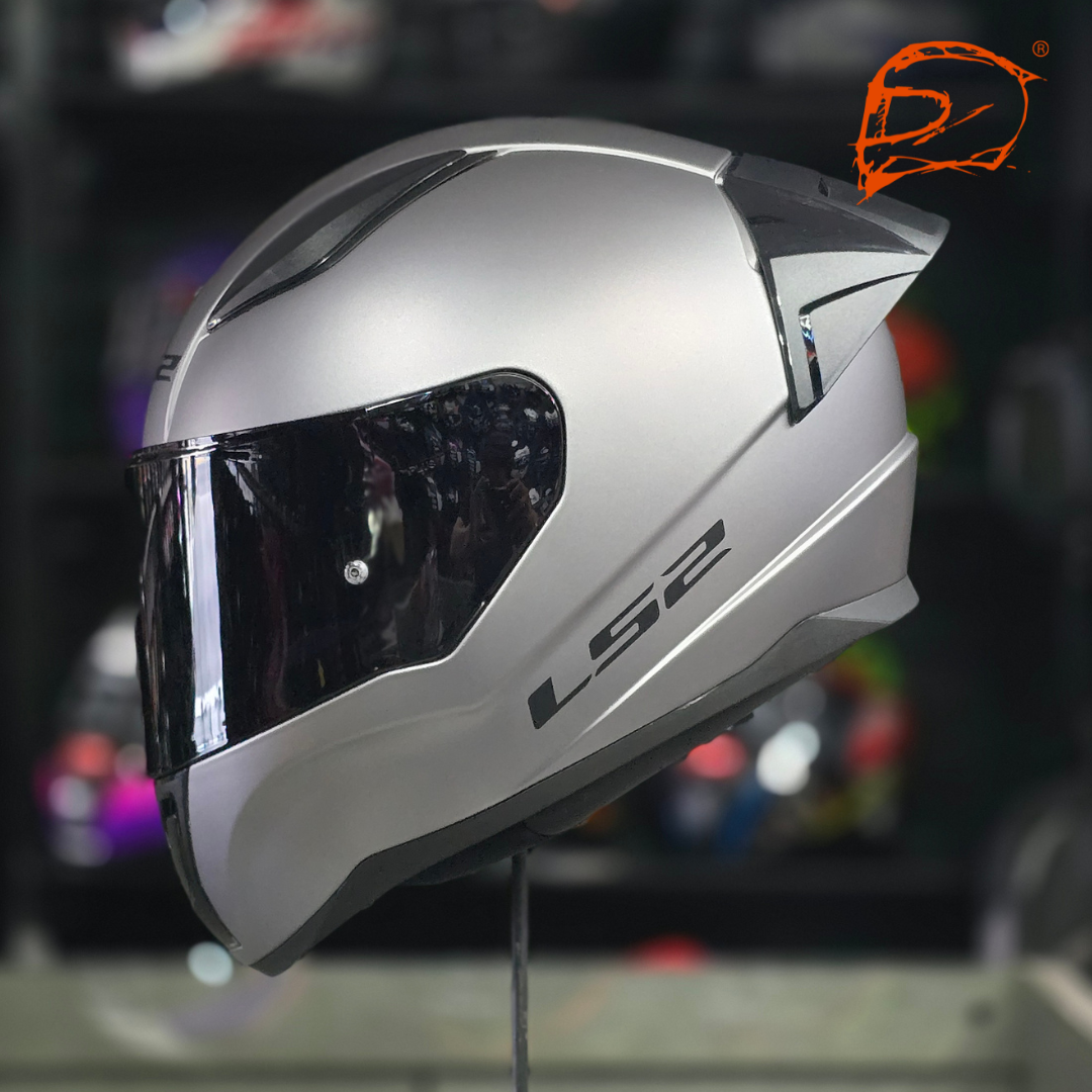 Casco Integral LS2 Rapid 2 Solid Titanium Mate