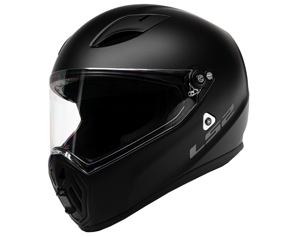 Casco LS2 Streetfighter MX419 Solid Negro Mate