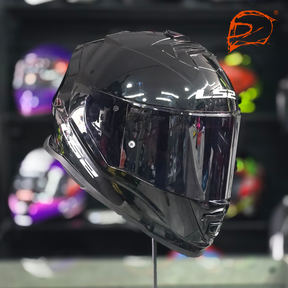 CASCO INTEGRAL LS2 STORM II FF800 NEGRO BRILLO