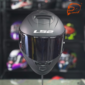 CASCO INTEGRAL LS2 STORM II NEGRO MATE