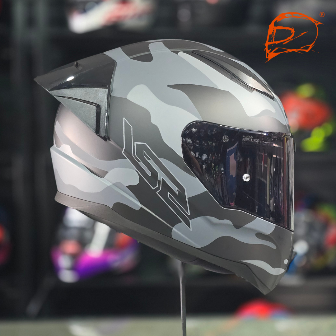 CASCO INTEGRAL LS2 RAPID II CAMOUFLAJE