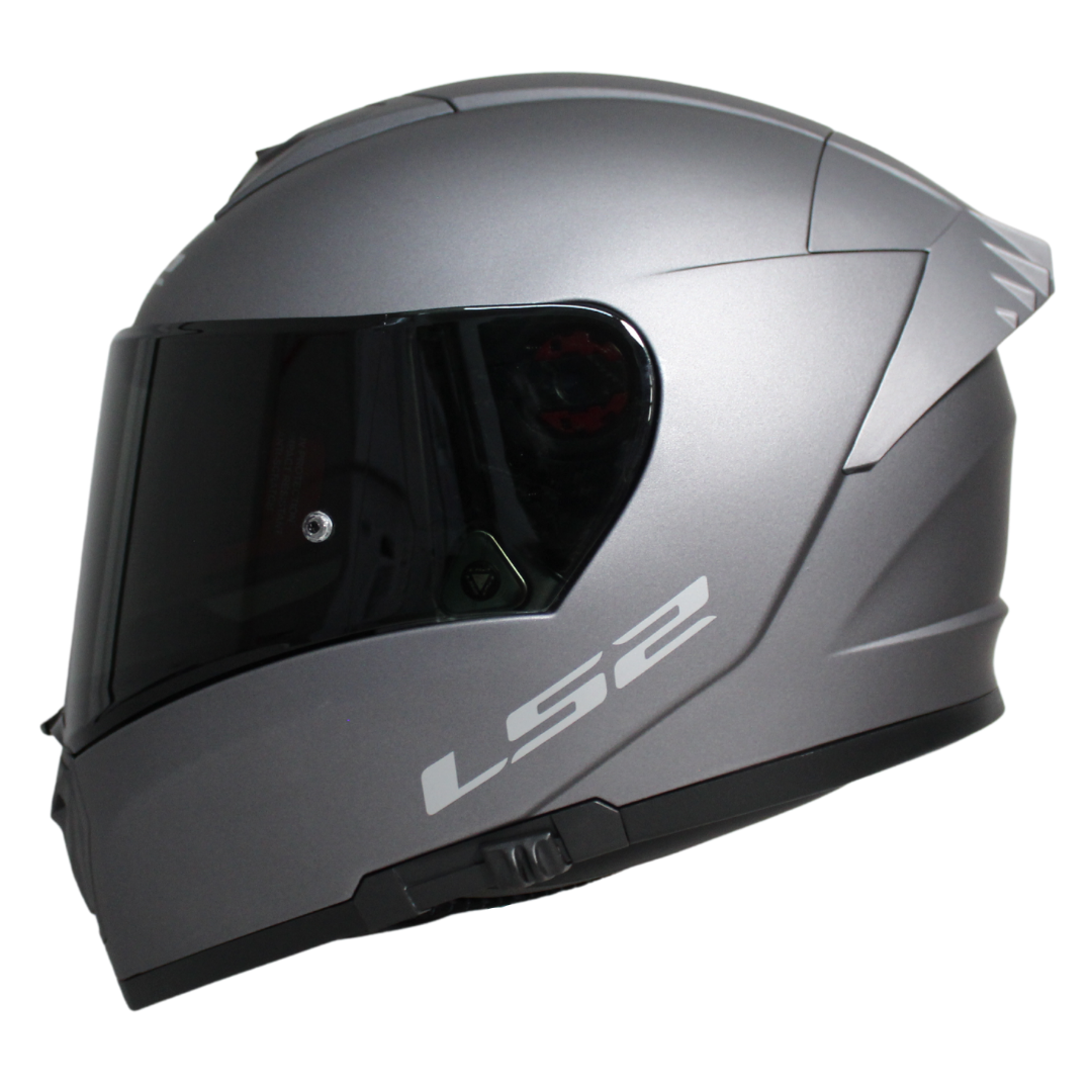 Casco LS2 Breaker EVO Solid Titanium Mate FF390