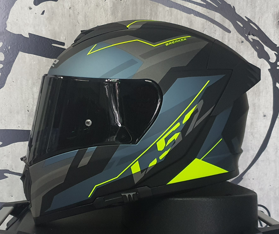 Casco LS2 Breaker Evo Beta Cobalto FF390