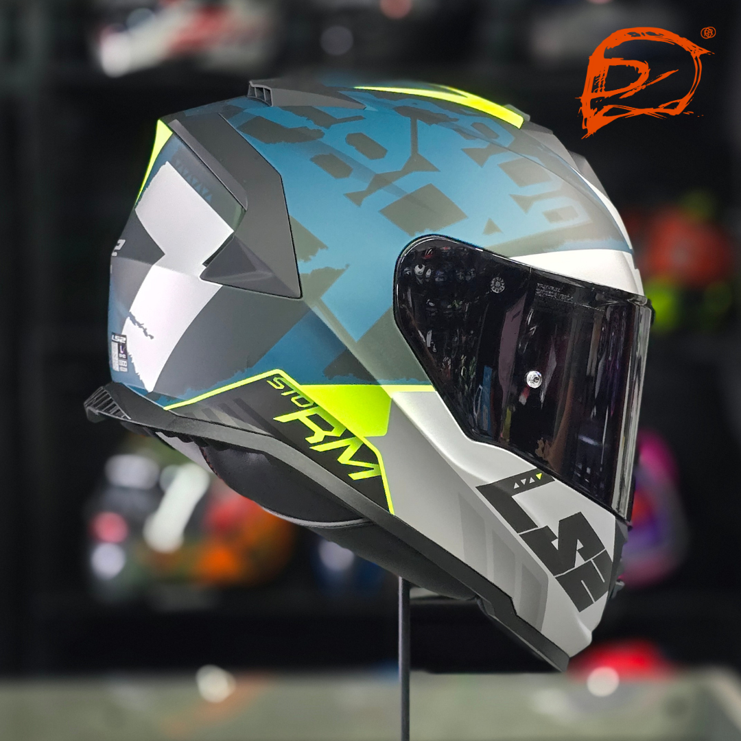 CASCO INTEGRAL LS2 FF800 STORM II SPRINTER COBALTO