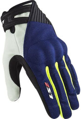 Guantes LS2 Dart 2 Azul  Amarillo