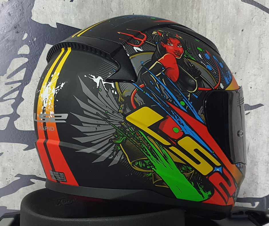 Casco Integral LS2 Rapid II Feisty FF353