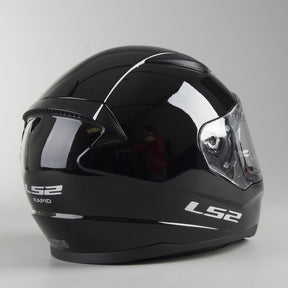 Casco Integral LS2 Rapid II FF353 Negro Brillo