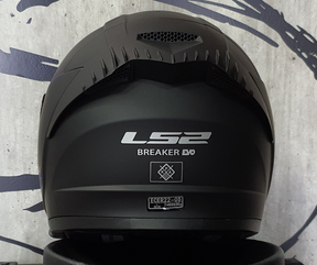 CASCO LS2 BREAKER EVO SOLID NEGRO MATE FF390