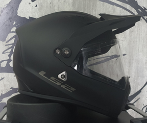 Casco LS2 Streetfighter MX419 Solid Negro Mate