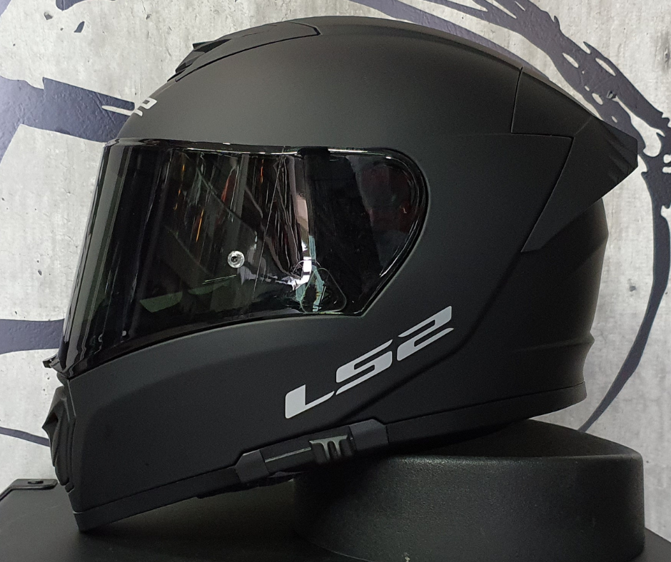 CASCO LS2 BREAKER EVO SOLID NEGRO MATE FF390