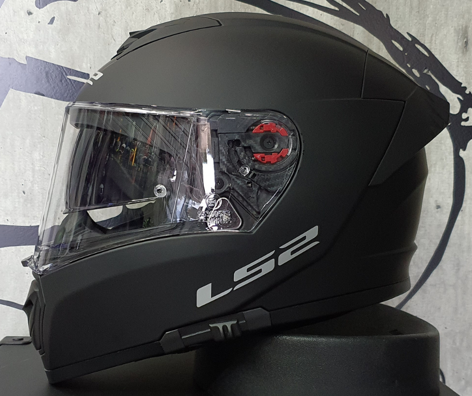 CASCO LS2 BREAKER EVO SOLID NEGRO MATE FF390