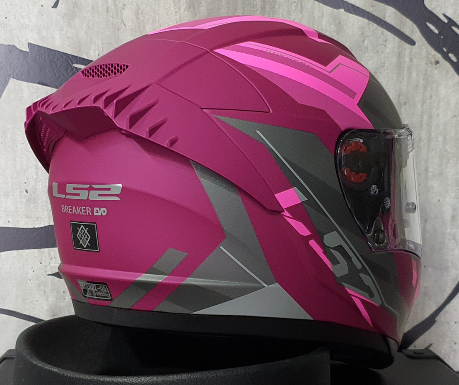 Casco LS2 Breaker Evo Beta Purpura FF390