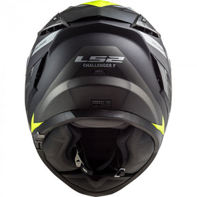 Casco Integral LS2 Challenger Allert Titanium Mate Amarillo FF327