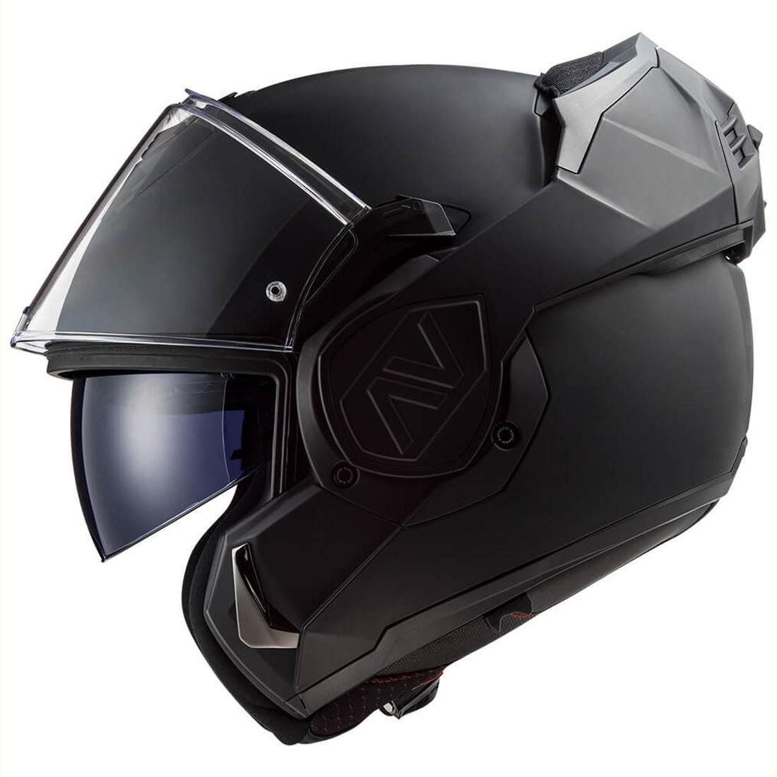 Casco Abatible LS2 Advant Noir Negro Mate FF906