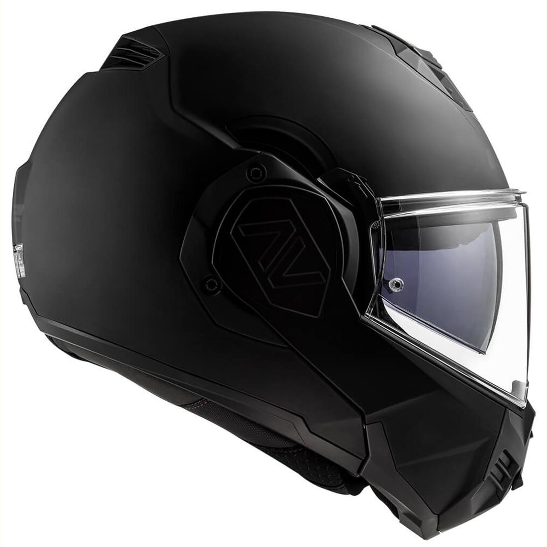 Casco Abatible LS2 Advant Noir Negro Mate FF906