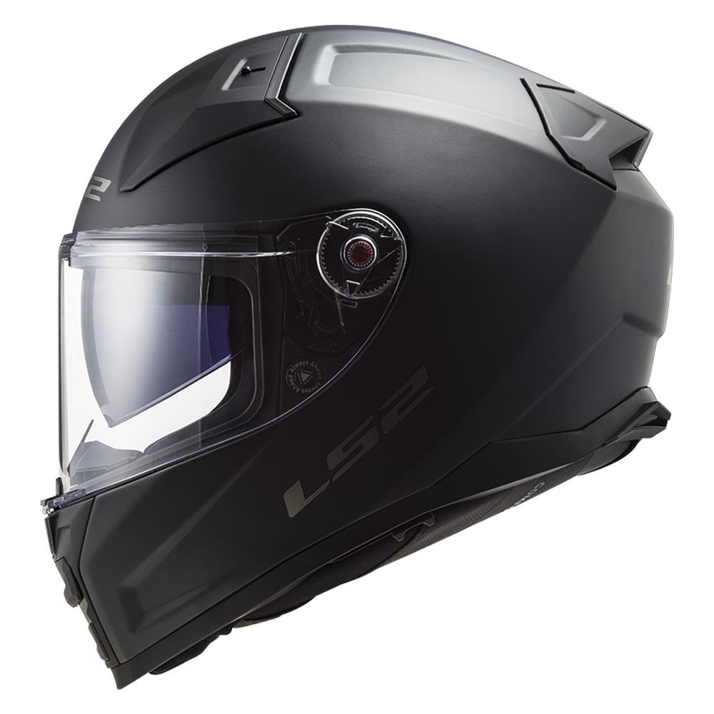 Casco LS2 Vector II Solid Negro Mate FF811