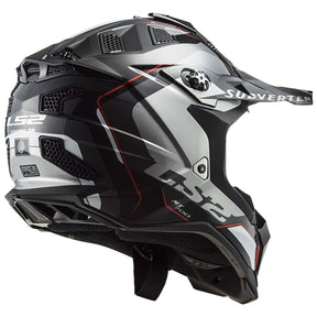 Casco Cross LS2 Subverter Arched Negro Titanium MX700