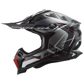 Casco Cross LS2 Subverter Arched Negro Titanium MX700