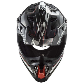 Casco Cross LS2 Subverter Arched Negro Titanium MX700