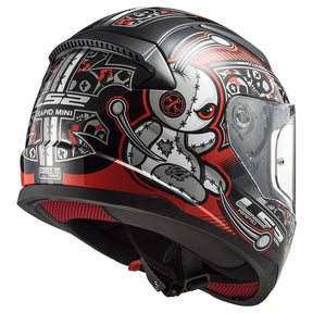 Casco Integral LS2 Rapid Junior VooDoo Rojo  FF353J