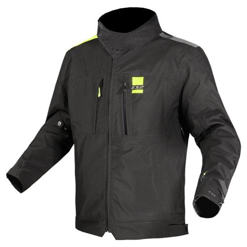 CHAMARRA DEPORTIVA LS2 NEGRO DEPORTIVO TEXTIL