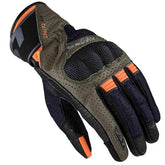 GUANTES VEL LS2 AIR RAPTOR VERDE NARANJA