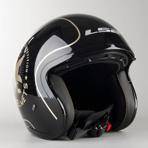 Casco LS2 Spitfire Flier Negro OF599