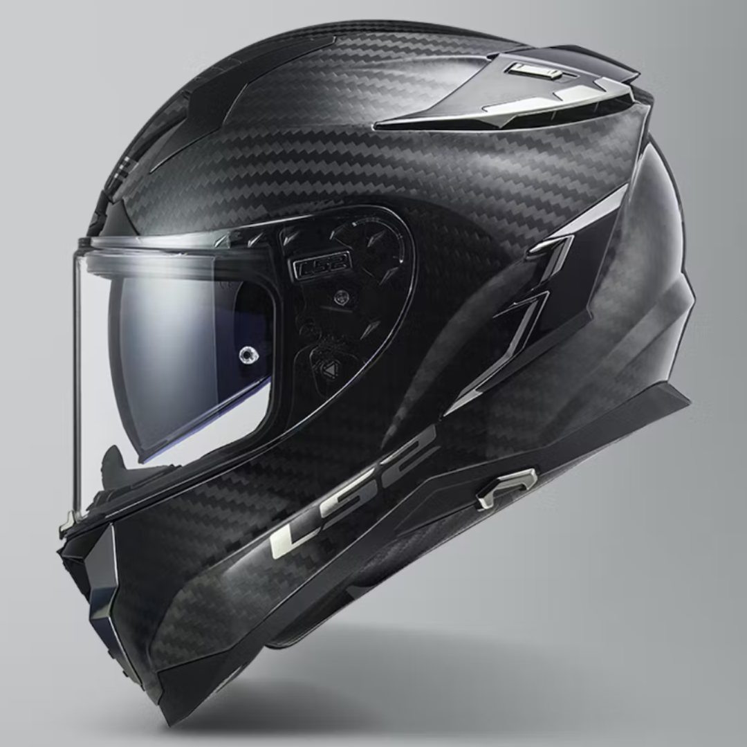 Casco  Integral LS2 Challenger CT2 Solid Carbon FF327