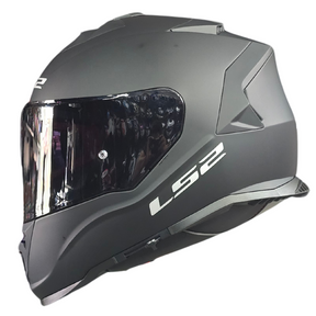 CASCO INTEGRAL LS2 STORM II NEGRO MATE