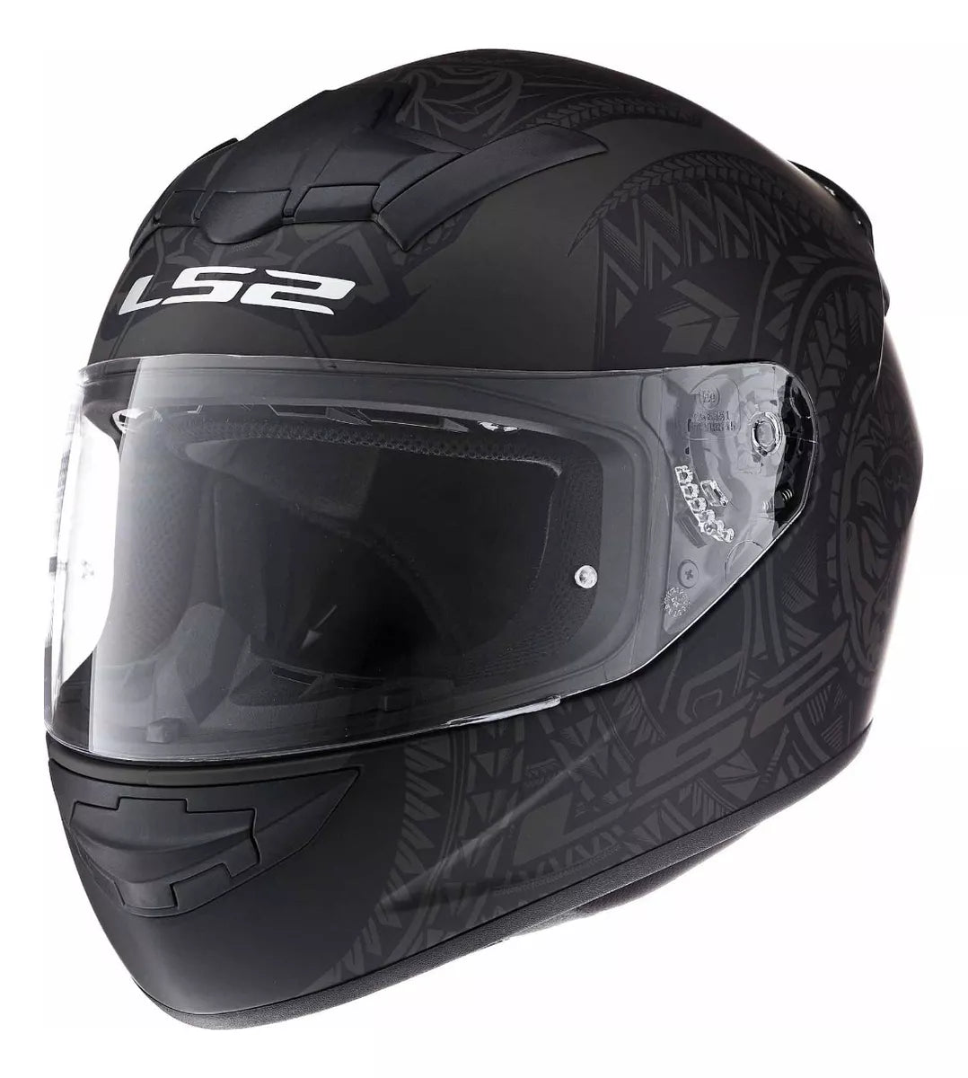 Casco LS2 Rookie Takaroa Negro Gris  FF352