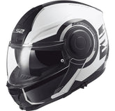 CASCO ABATIBLE LS2 SCOPE SKID FF902 BLANCO TITANIUM