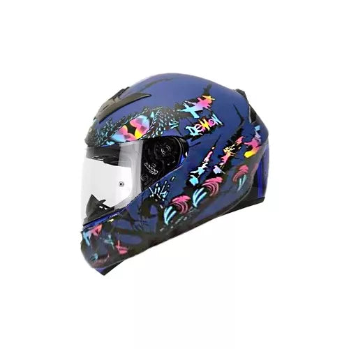 Casco LS2 Rookie Demon Azul Negro FF352