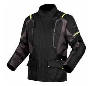 Chamarra de Moto LS2 Narvik Gris Negro