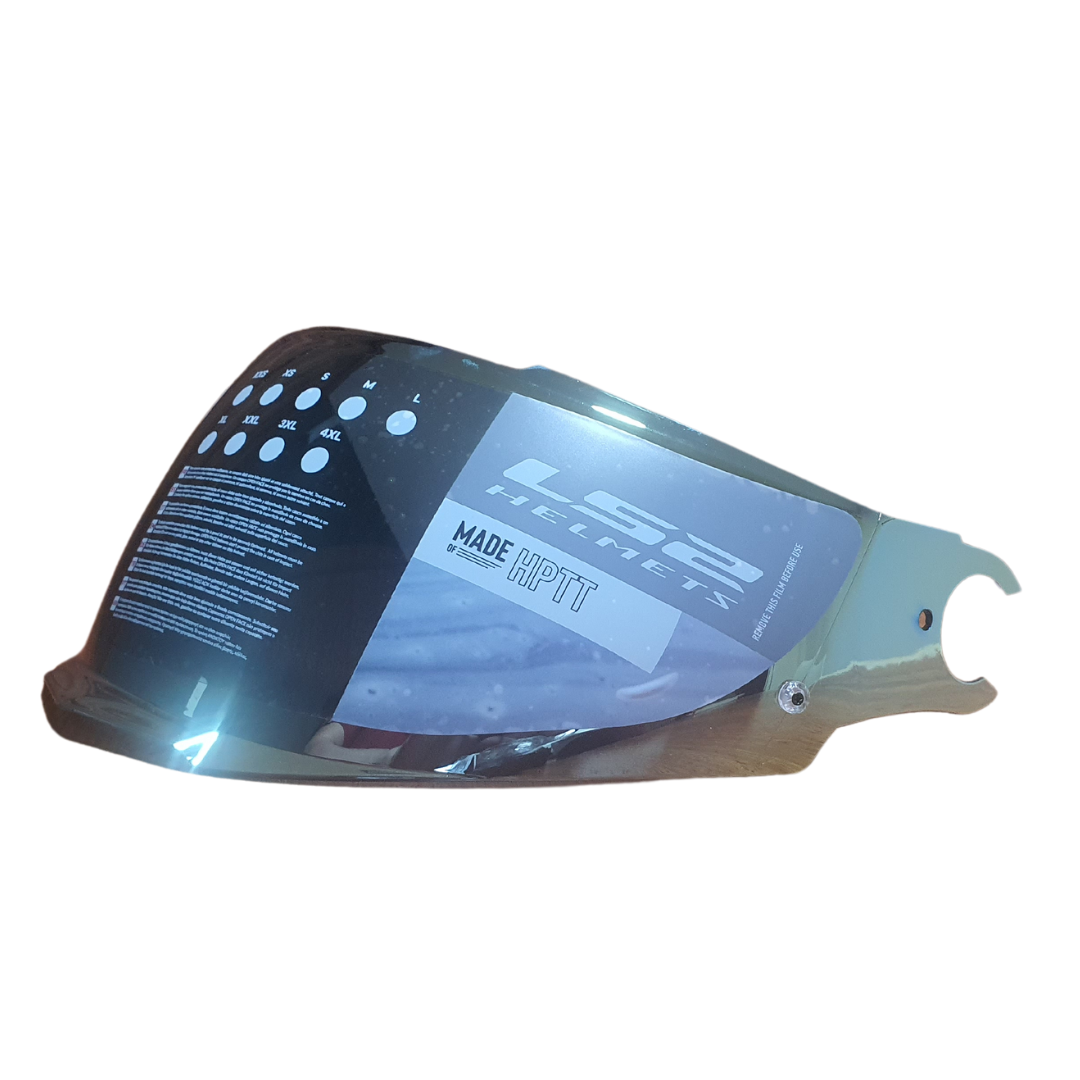 MICA VISOR PARA CASCO ABATIBLE LS2 SCOPE FF902 IRIDIUM ORO