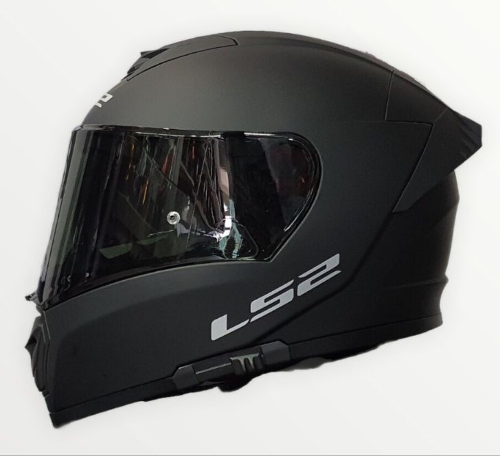 CASCO LS2 BREAKER EVO SOLID NEGRO MATE FF390