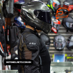 Chamarra de Moto LS2 Airy EVO Negra