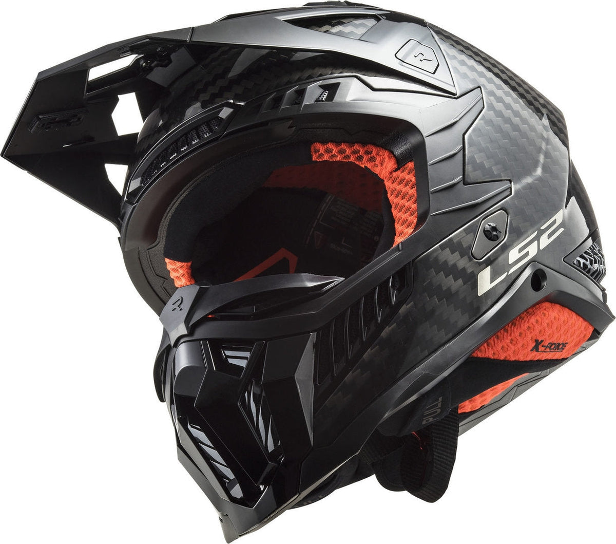 CASCO CROSS LS2 X-FORCE CARBON MX703