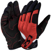 Guantes Ls2 Silva Negro Rojo