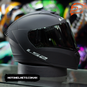 CASCO LS2 BREAKER EVO SOLID NEGRO MATE FF390