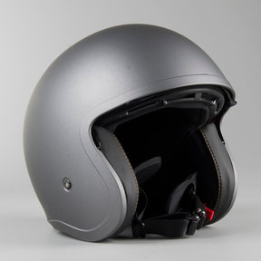 Casco LS2 Spitfire Solid Titanium Mate OF599