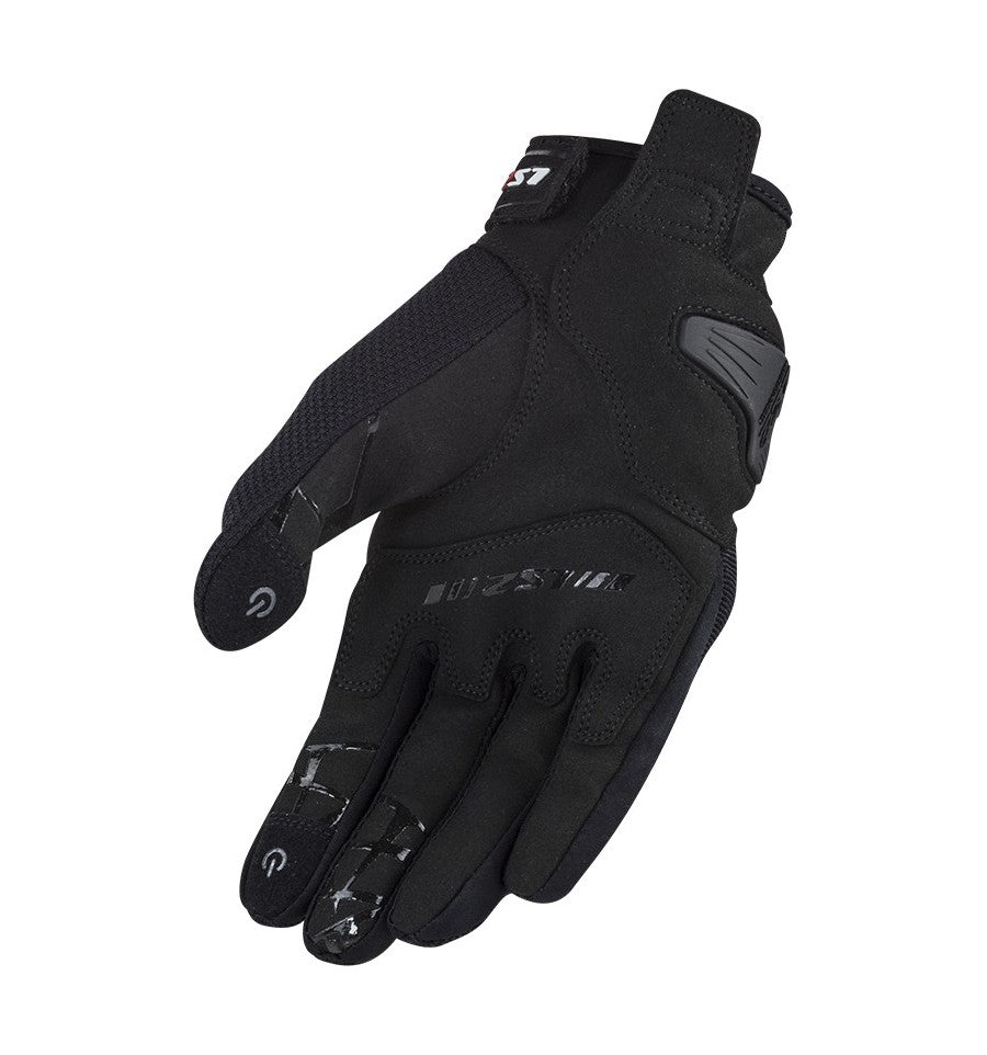 GUANTES LS2 DART 2 PARA DAMA NEGRO